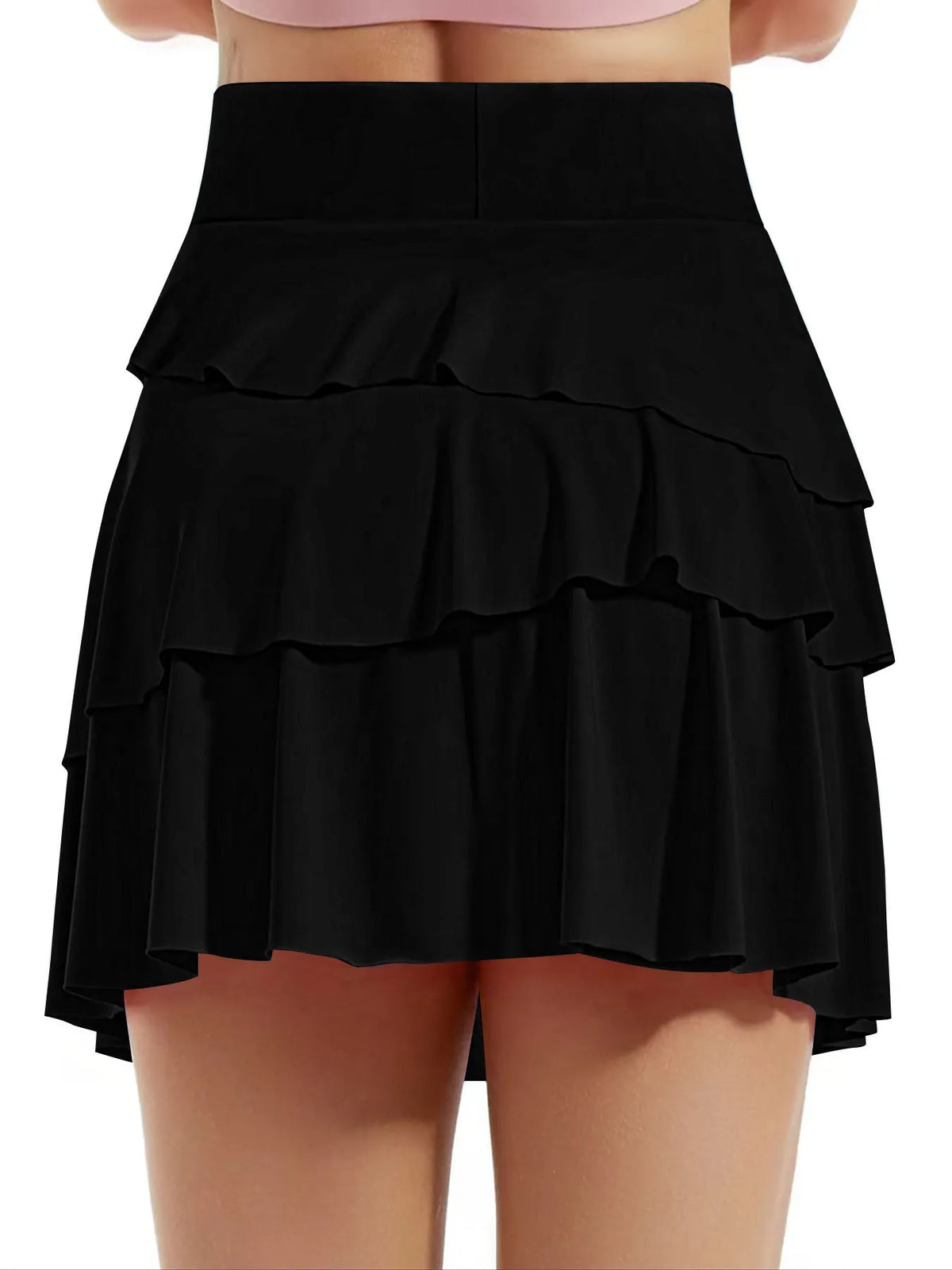Tiered Ruffle Active Skort - Lilixa.store