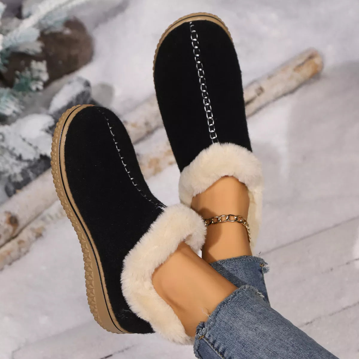 Round Toe Ankle Boots - Lilixa.store