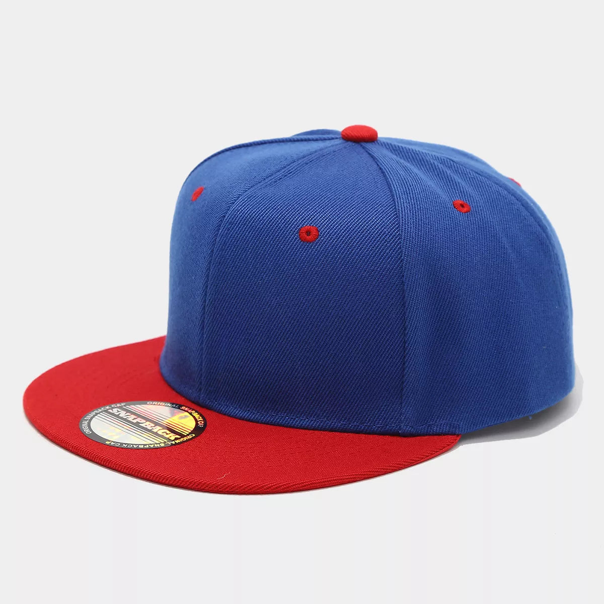 Color Block Flat Brim Baseball Cap - Lilixa.store