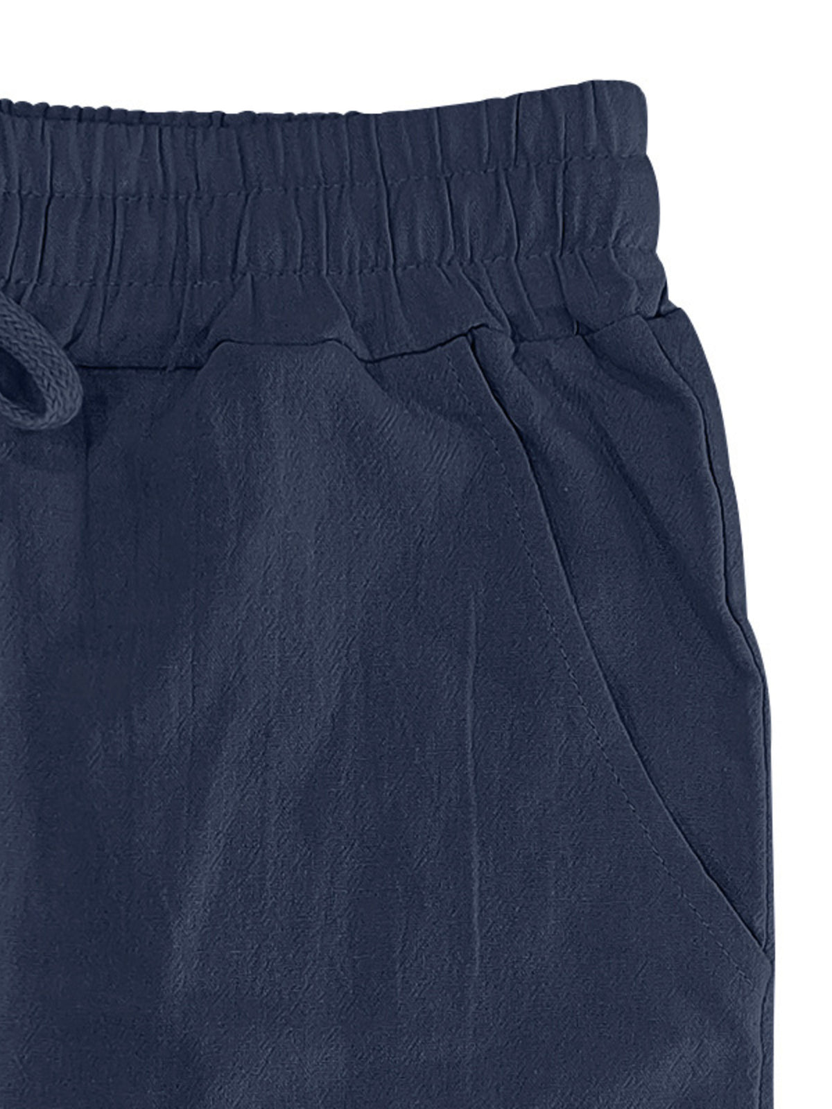 Men's Full Size Drawstring Letter Casual Pants Plus Size, view 12