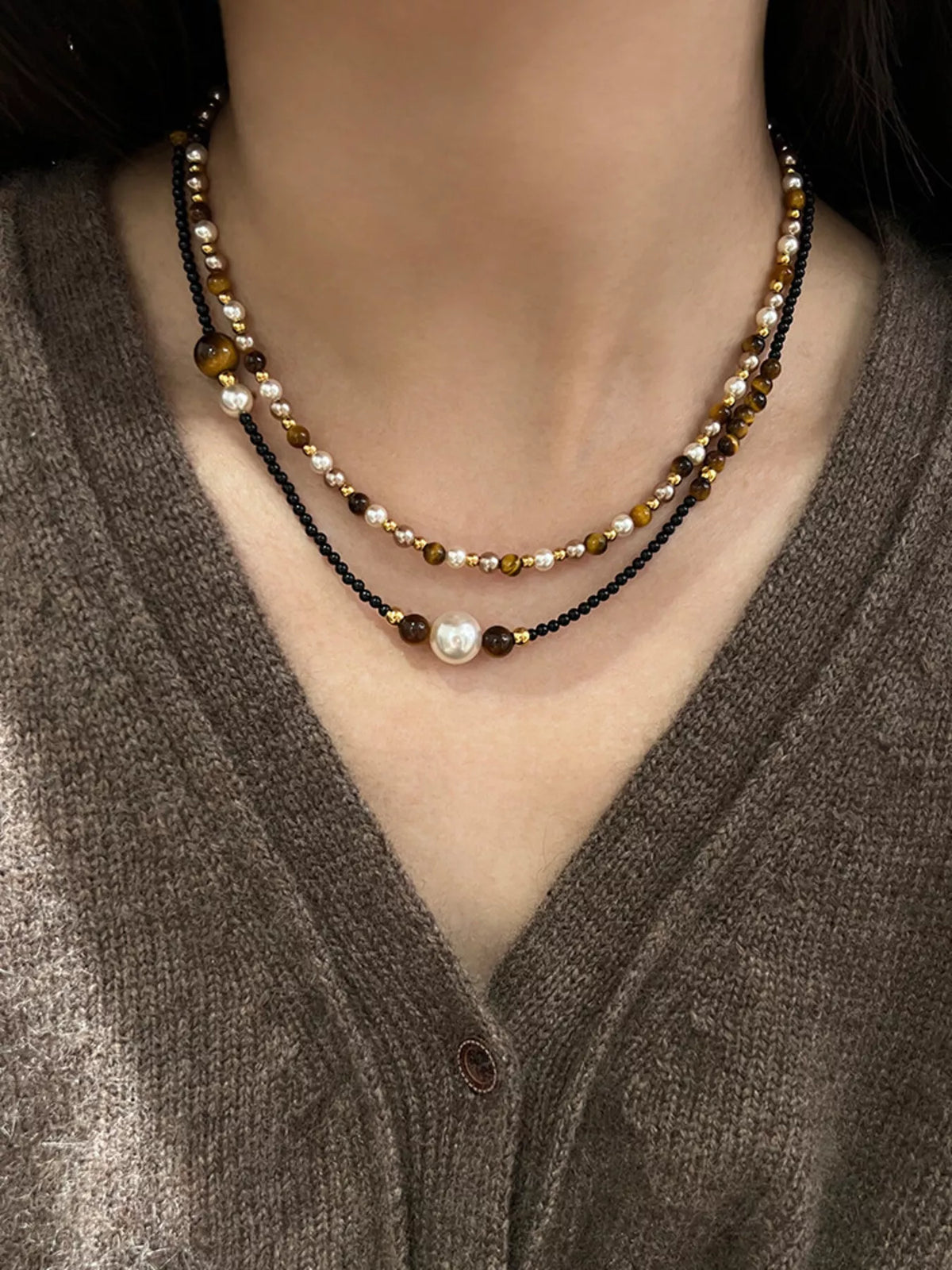 Tiger Eye Adjustable Necklace - Lilixa.store