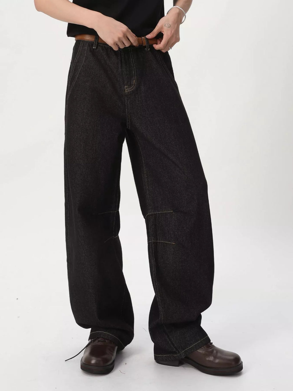 Men's Wide-Leg Jeans - Lilixa.store