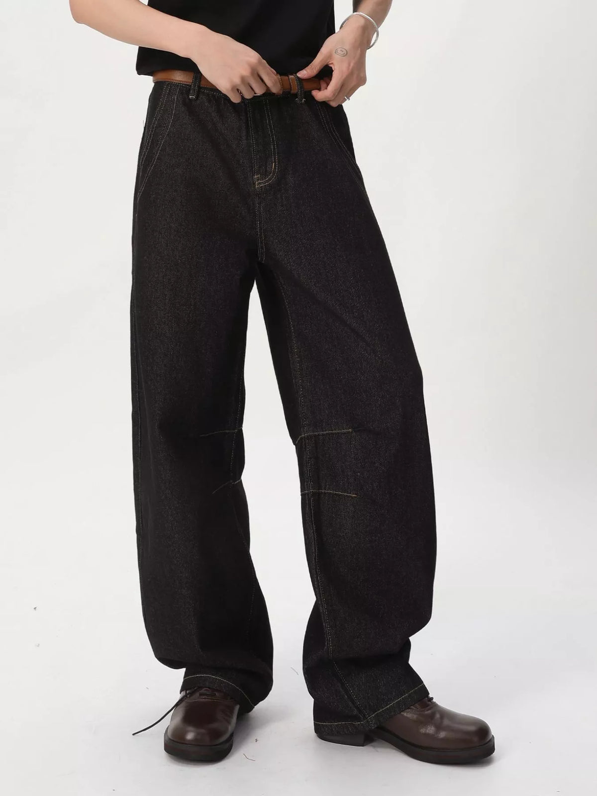 Men's Wide-Leg Jeans - Lilixa.store