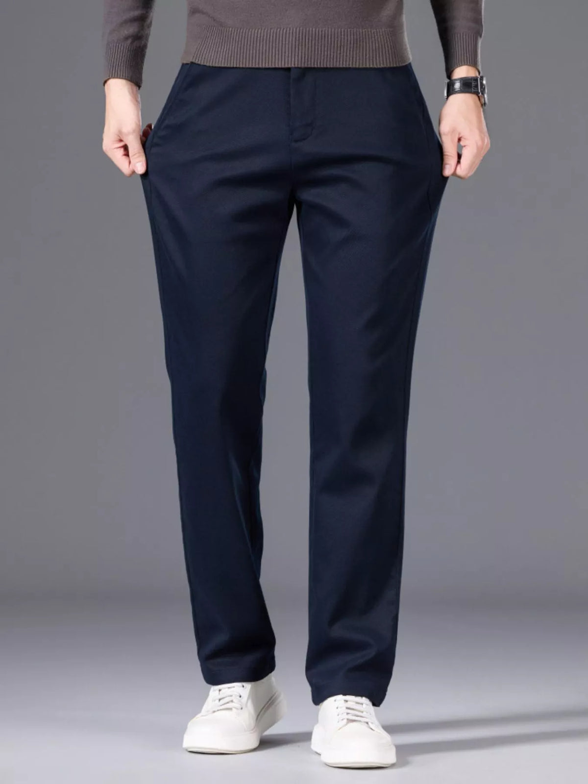 Men's Classic Straight-Leg Pants, view 3