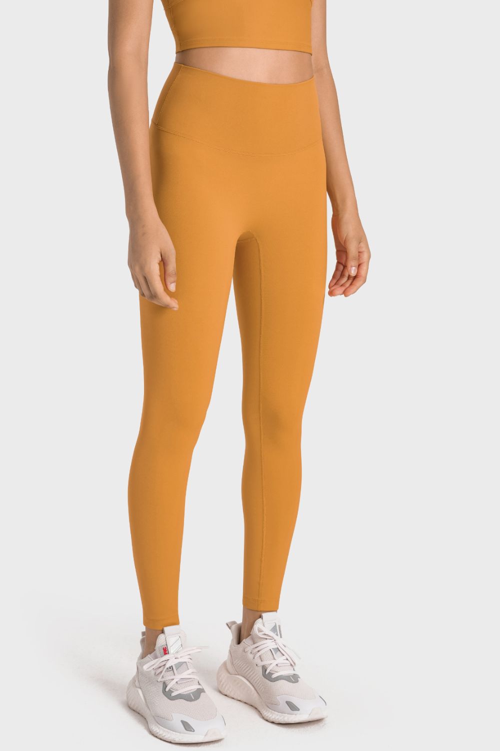 Millennia High-Rise Wide Waistband Yoga Leggings - Lilixa.store