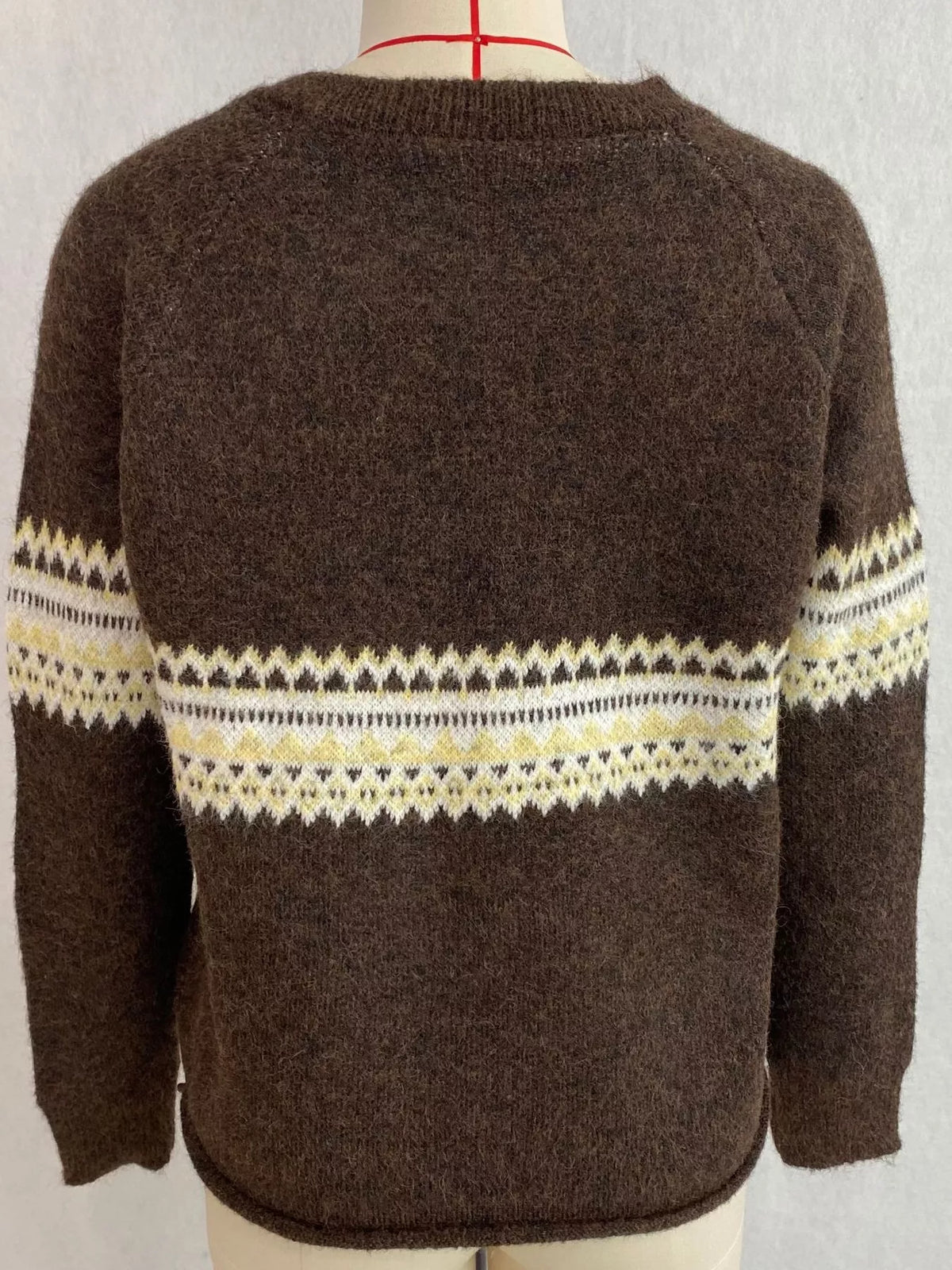 Geometric Button Down Knit Cardigan, view 14