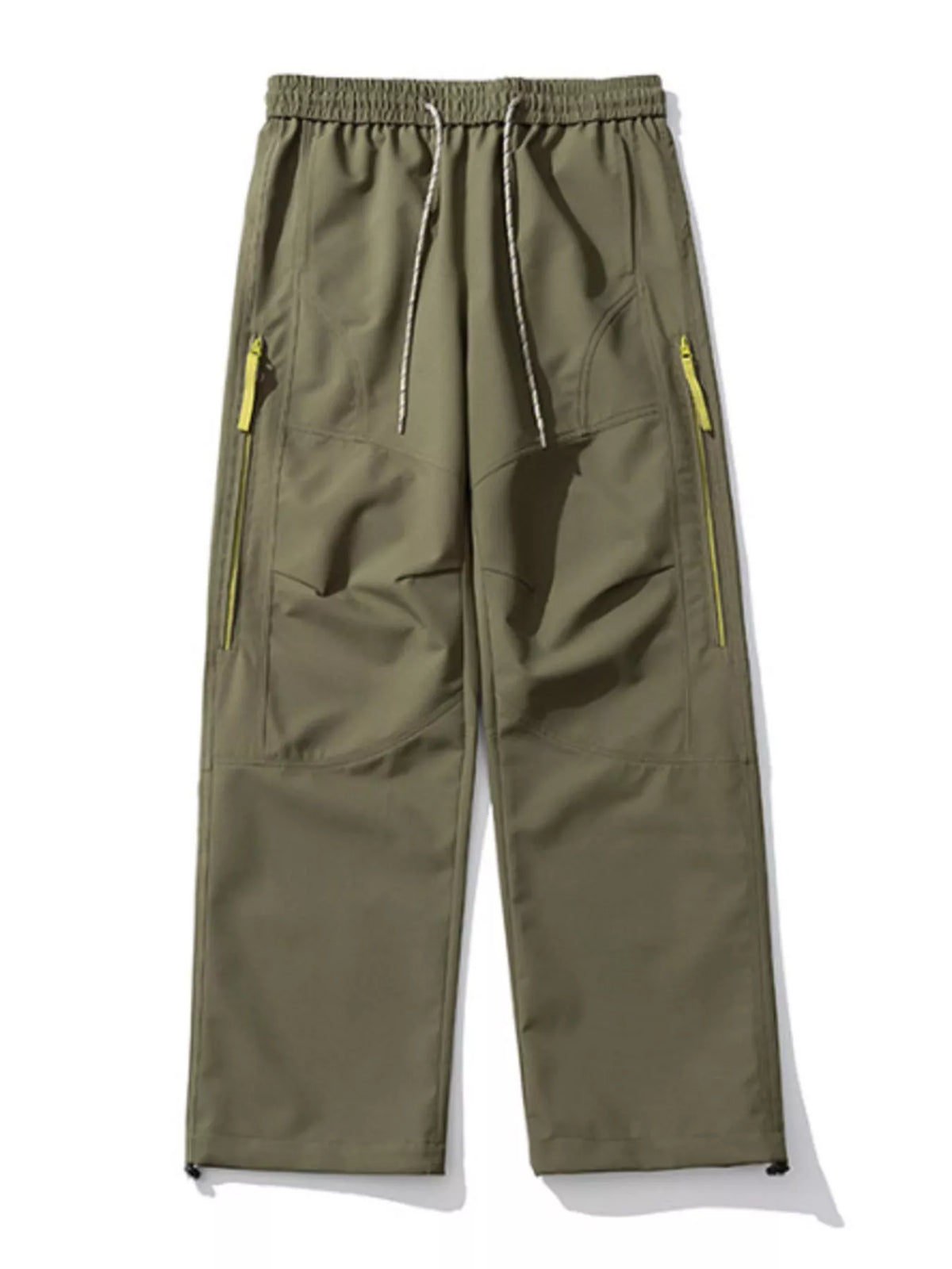 Men's Drawstring Wide Leg Pants, view 3