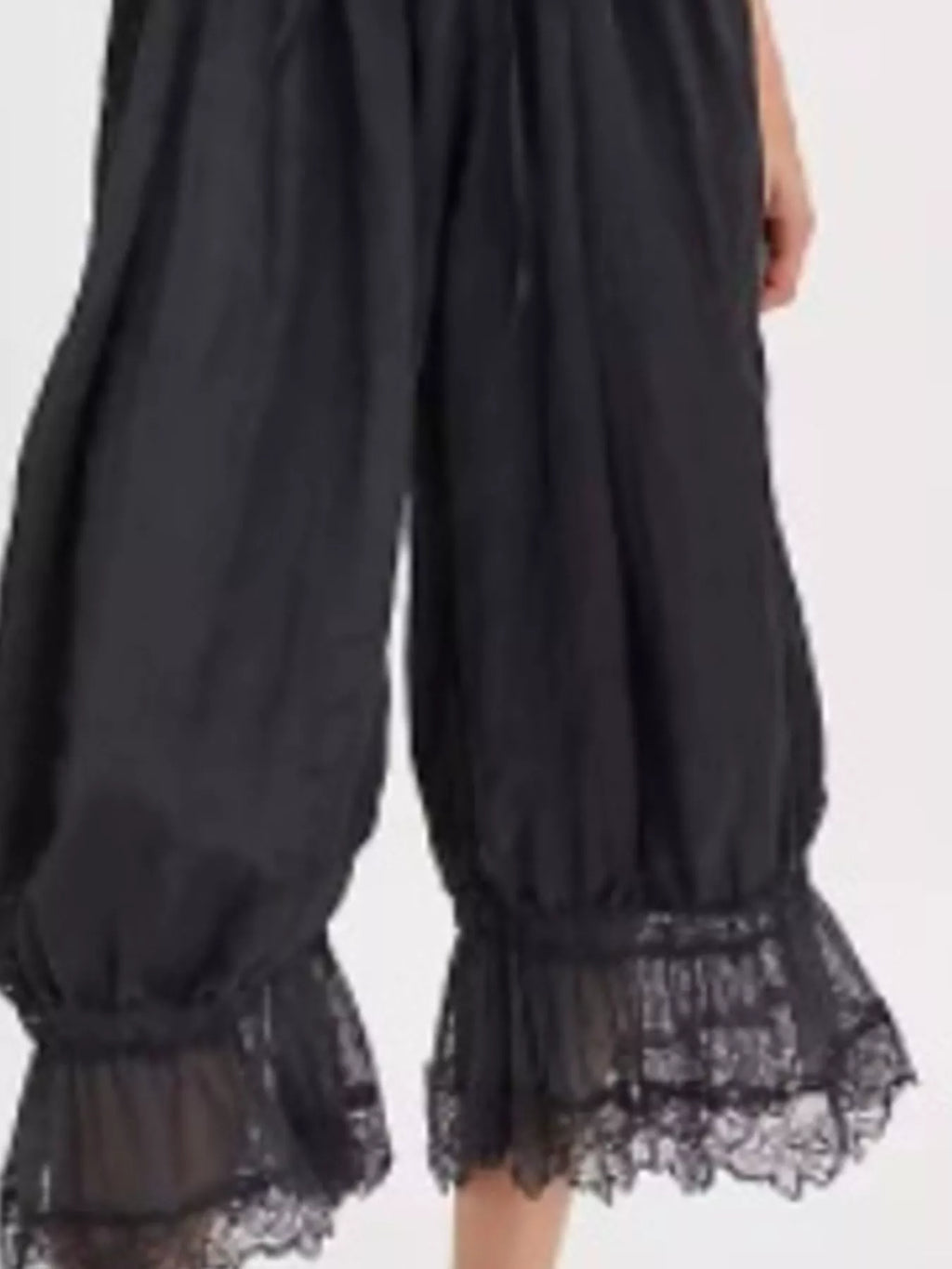 Lace Trimmed Lounge Pants - Lilixa.store