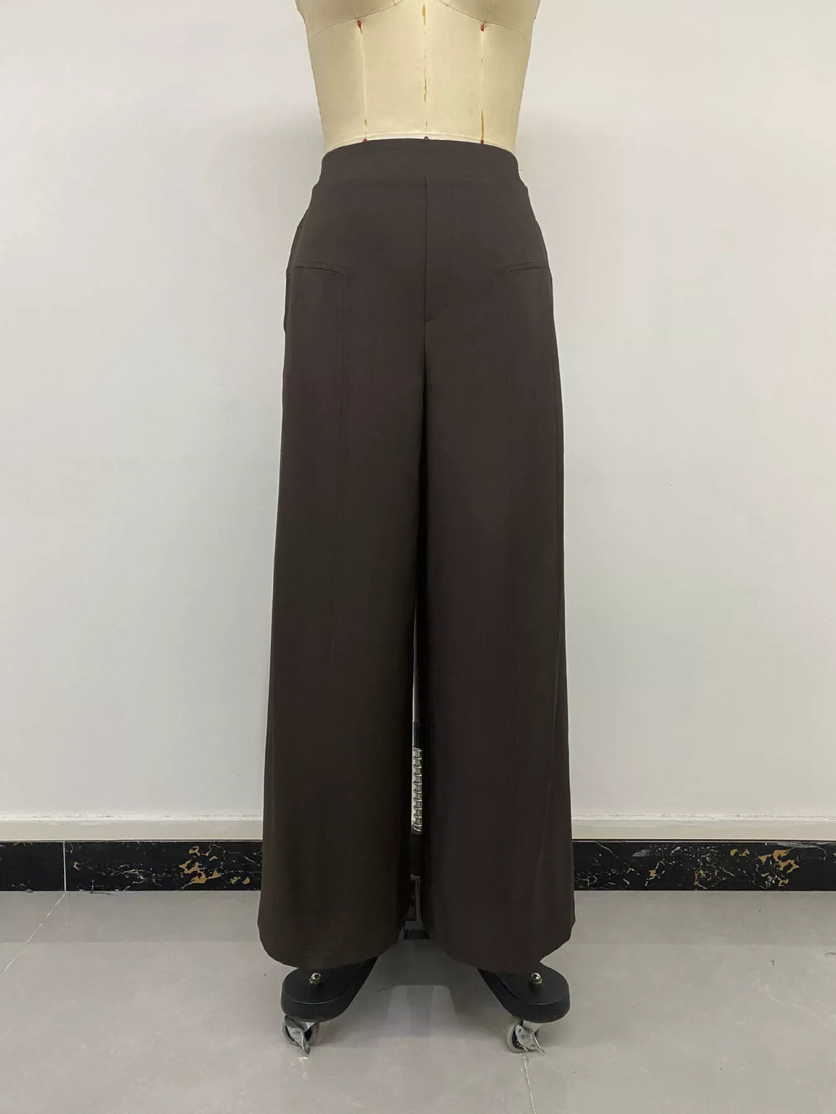 High-Waisted Wide-Leg Pants