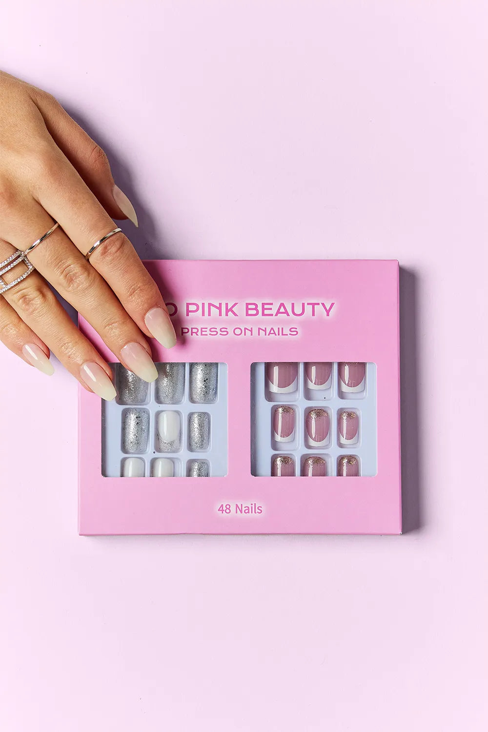 SO PINK BEAUTY Press On Nails 2 Packs - Lilixa.store