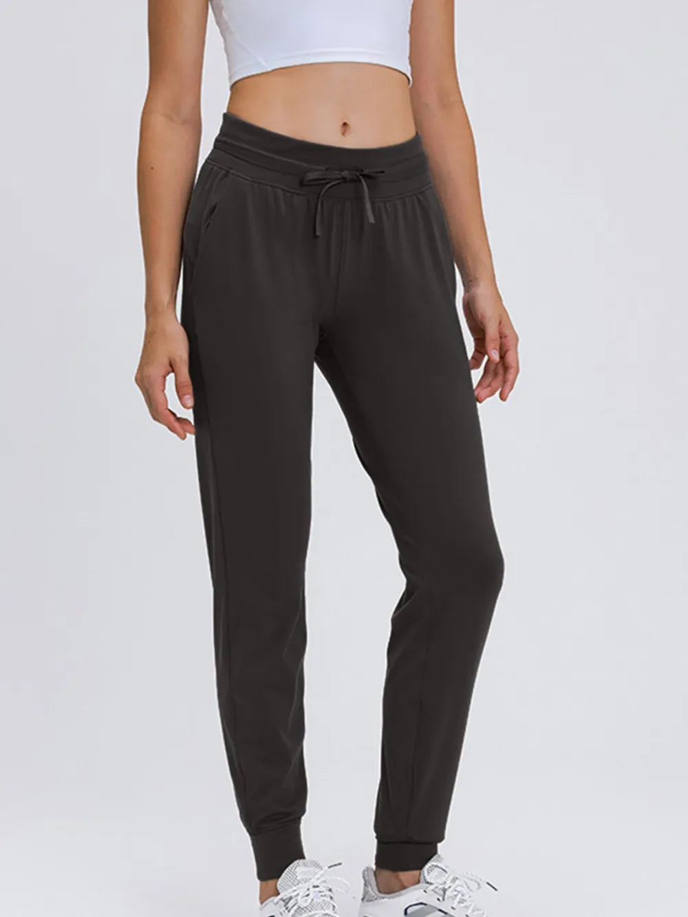 Millennia Double Take Tied Joggers with Pockets - Lilixa.store