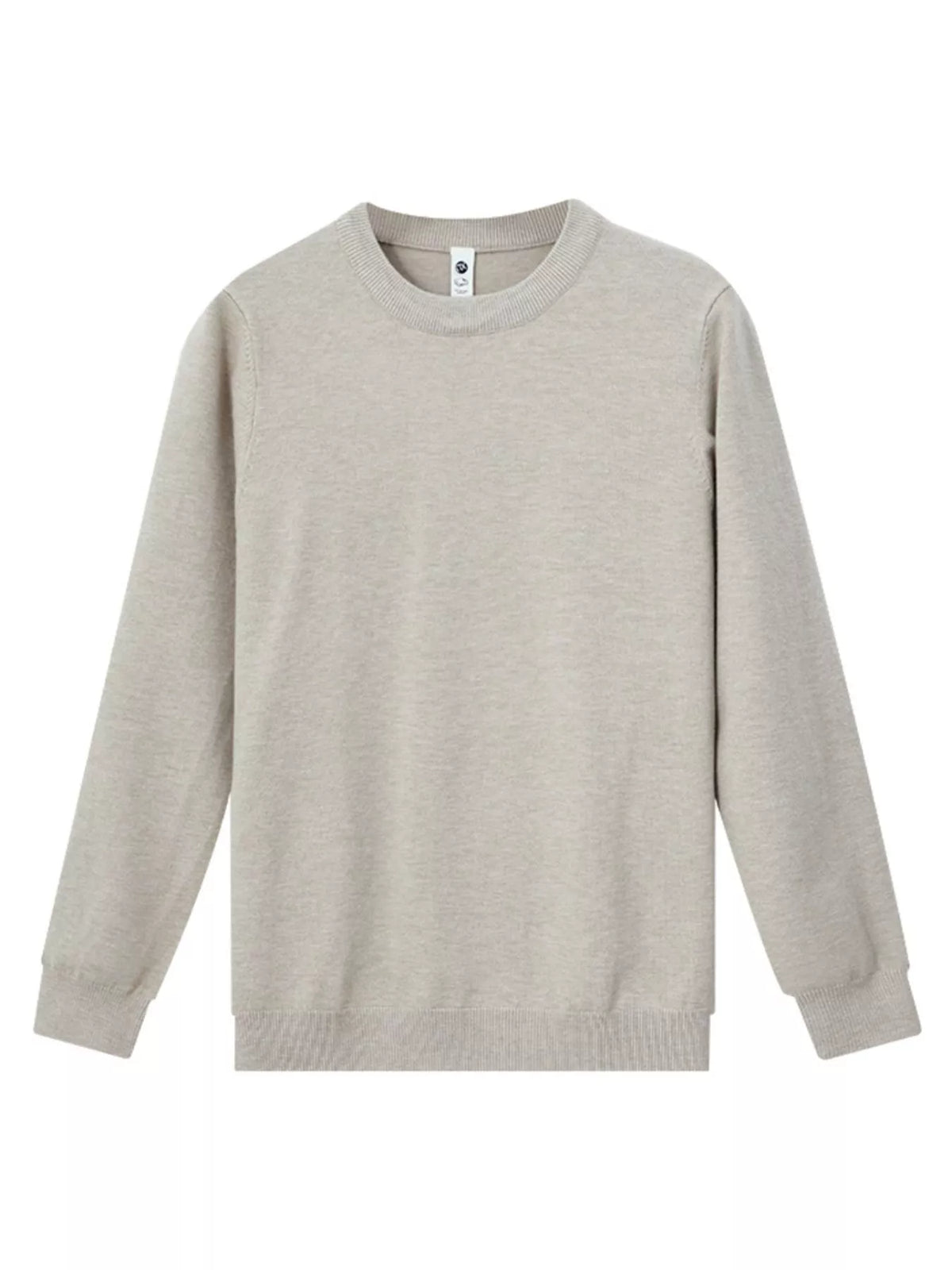 Men's Plus Size Classic Crew Neck Sweater, view 4