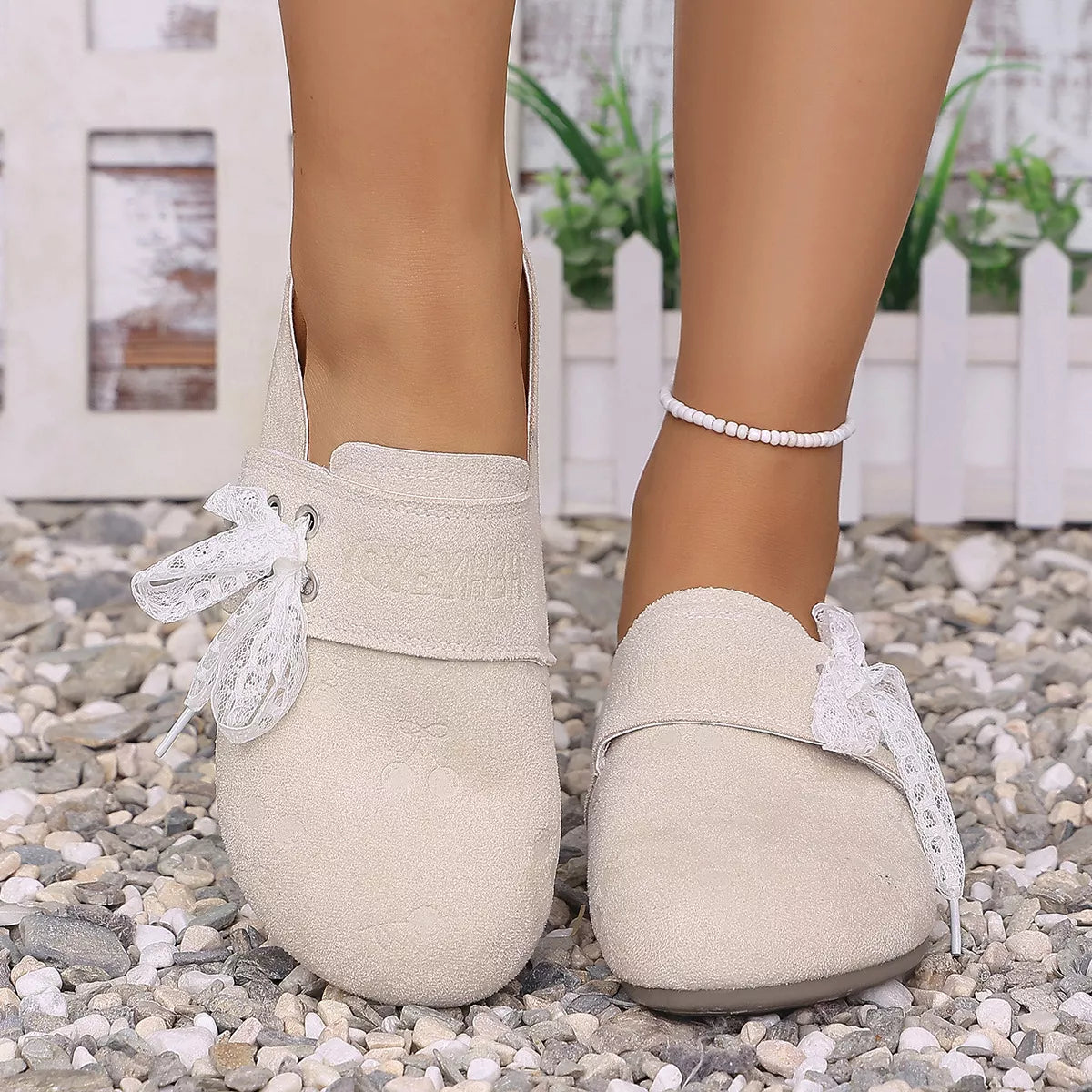 Round Toe Slip-Ons - Lilixa.store