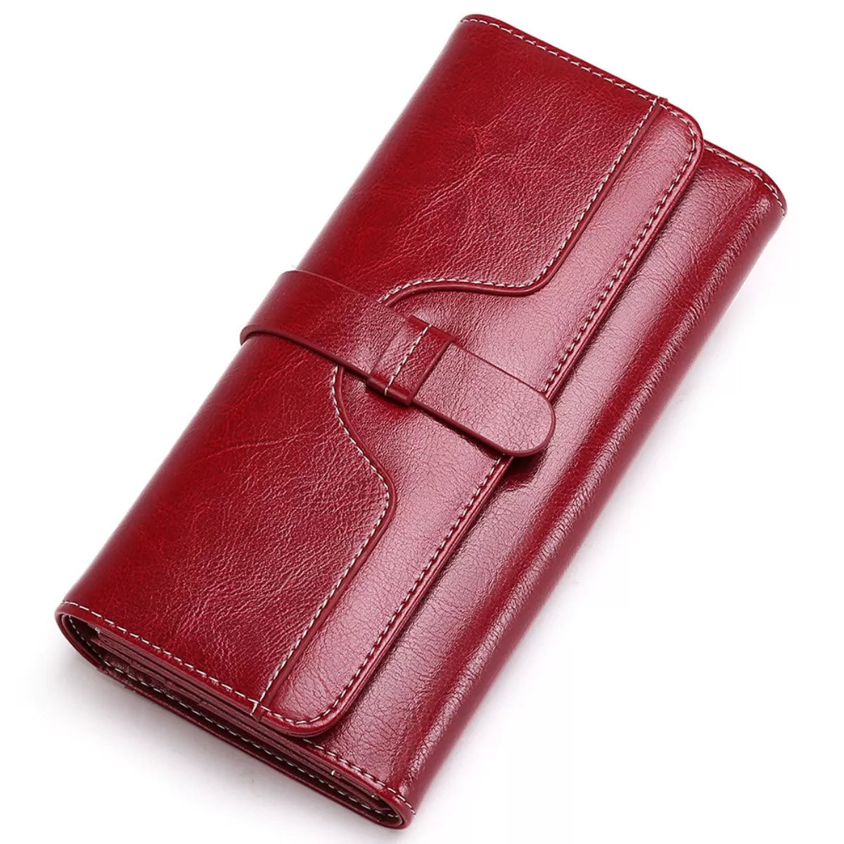Leather Long Wallet - Lilixa.store