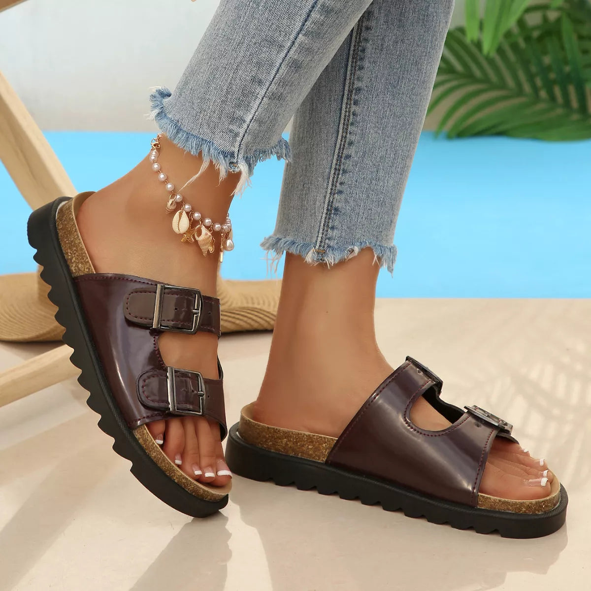 Open Toe Flats Sandals - Lilixa.store