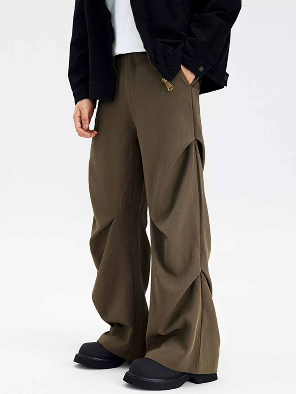Men's Wide Leg Pants, view 2