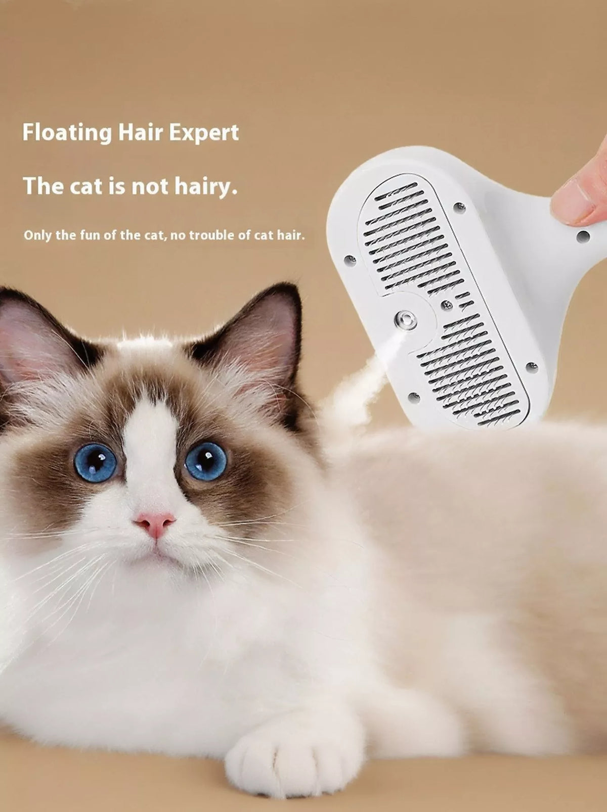 One-Touch Spray Pet Hair Remover Comb - Lilixa.store
