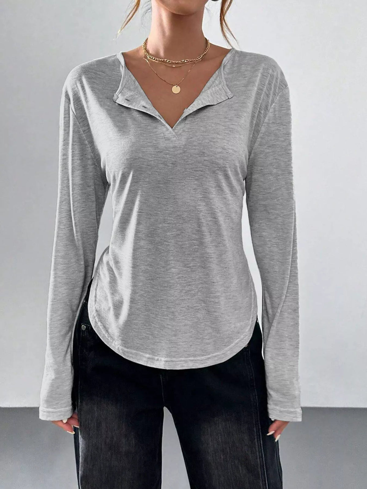 Casual Long Sleeve T-Shirt