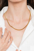 18K Gold Plated Curb Chain Necklace – image 1 | Lilixa Trending Jewelry
