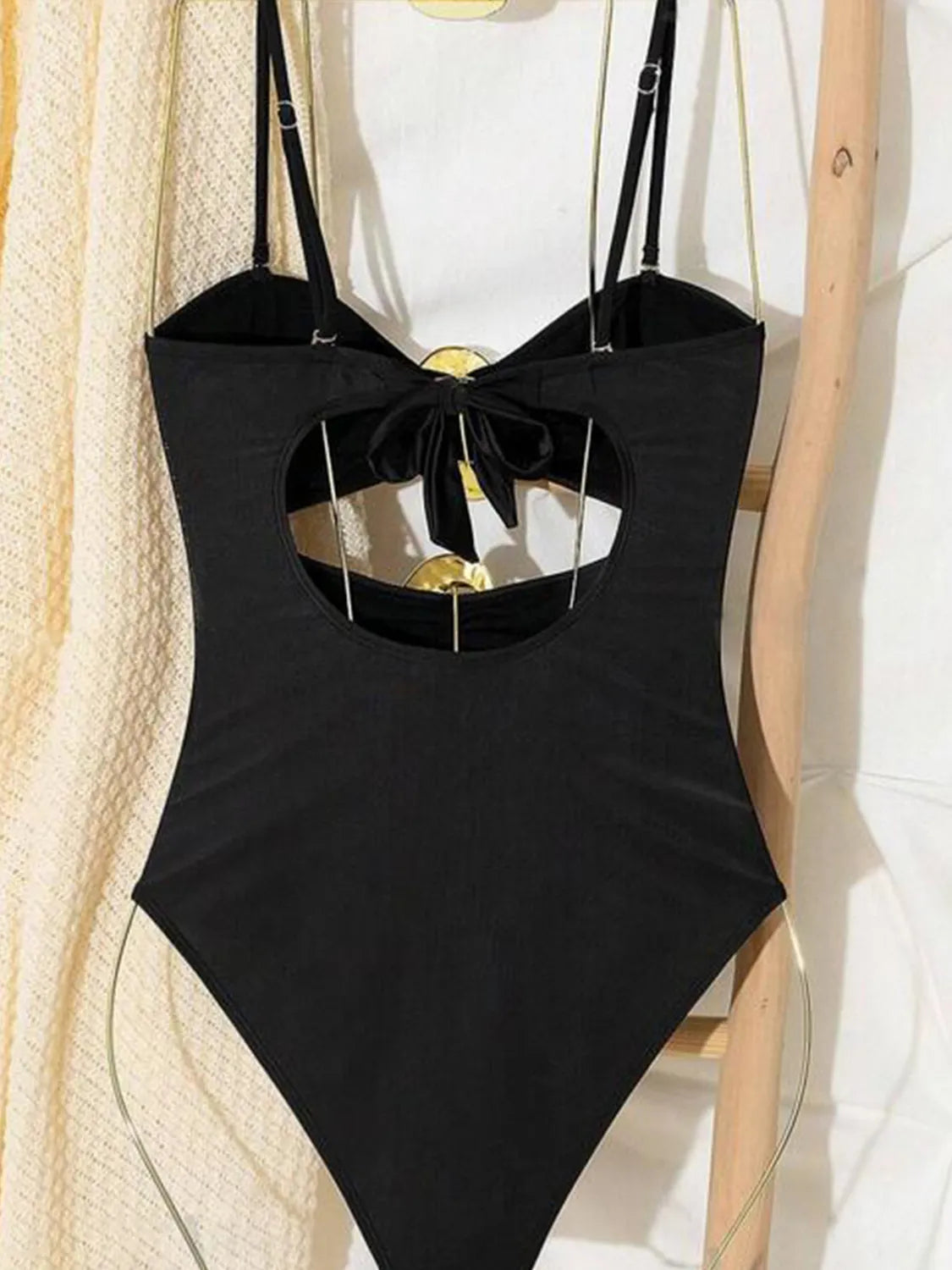 Cutout Sweetheart Neck One-Piece Swimwear - Lilixa.store