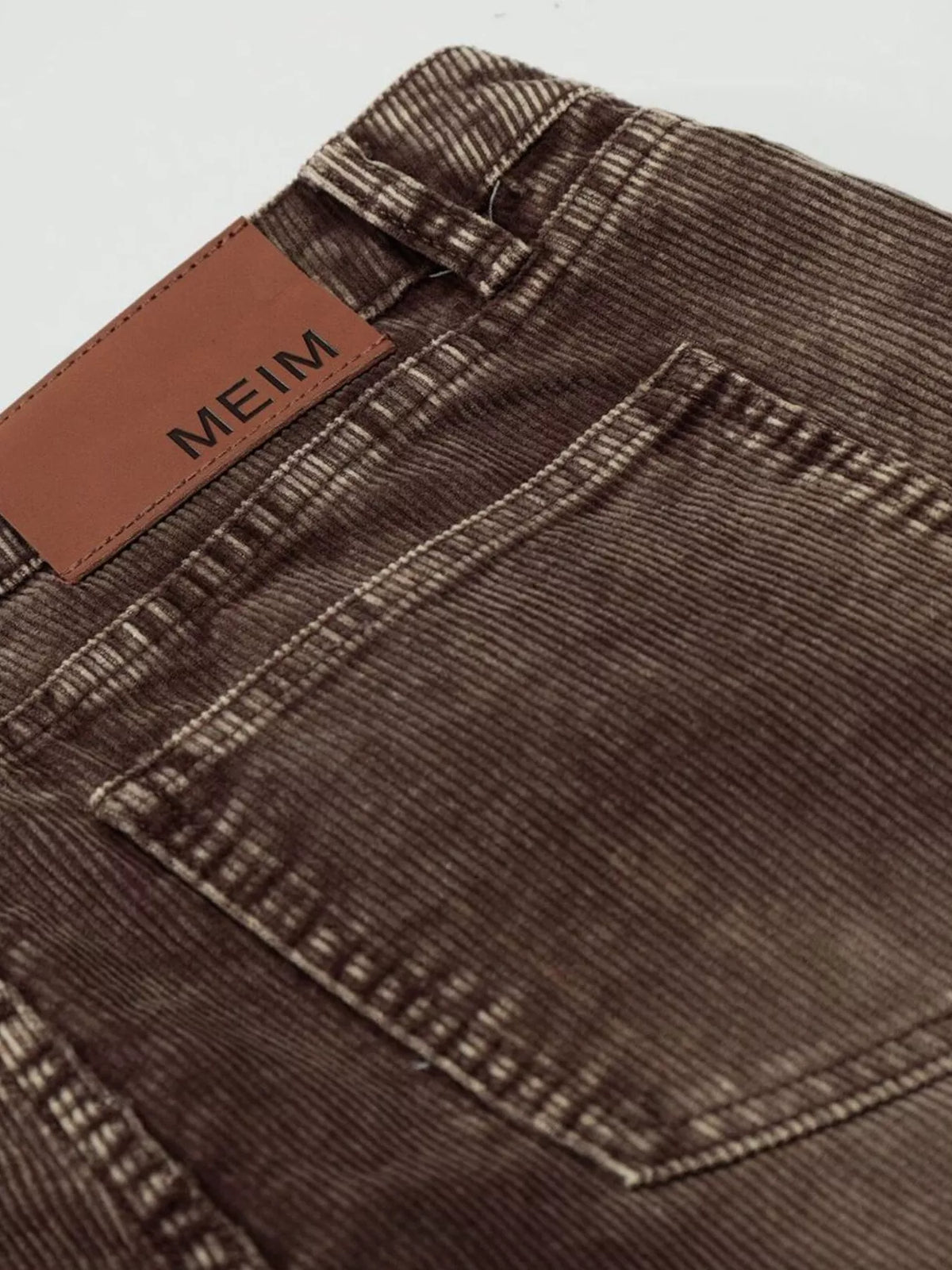 Men's Wide Leg Corduroy Pants, view 7
