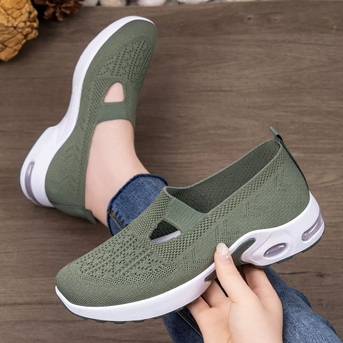 Round Toe Slip-Ons - Lilixa.store