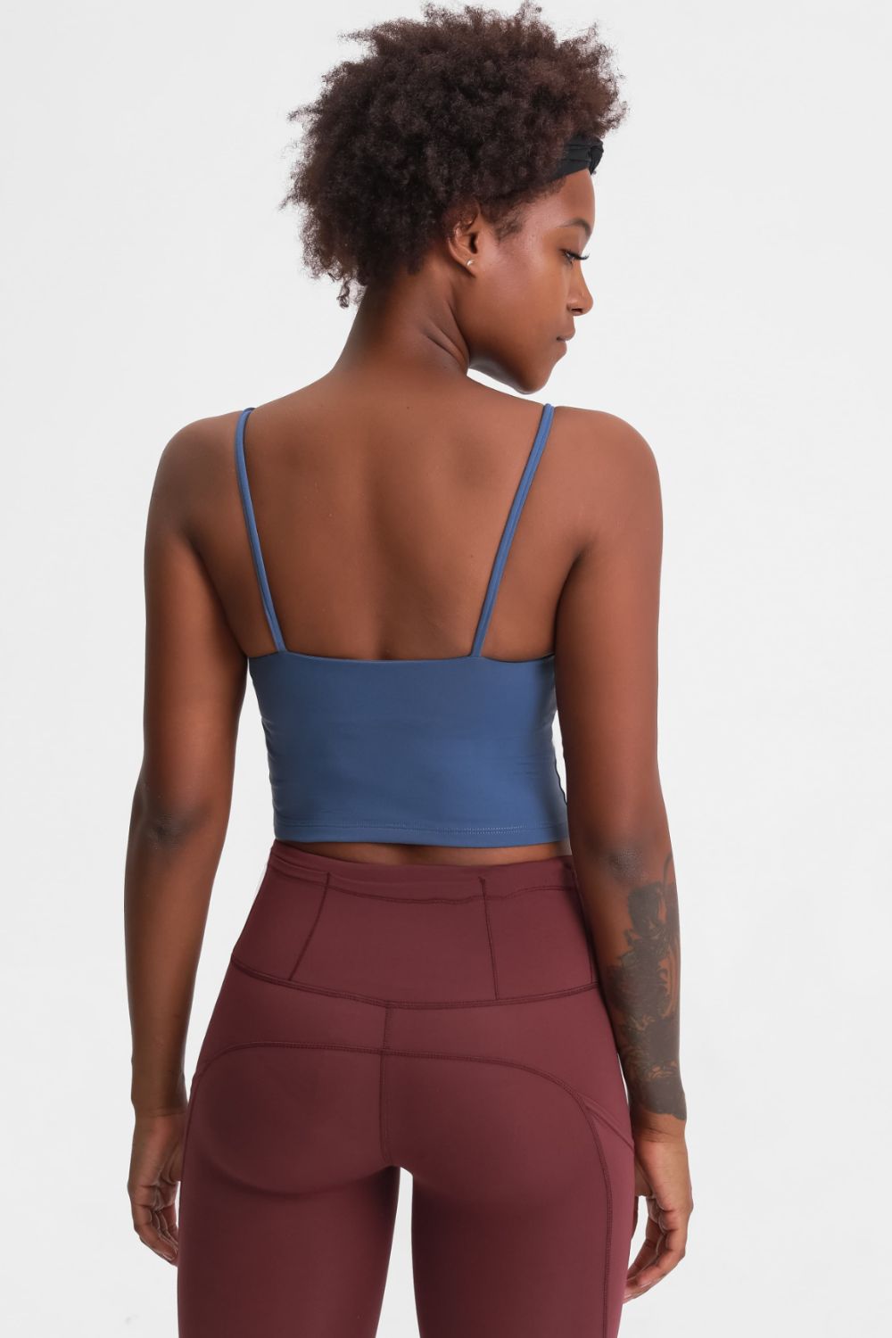 Millennia Feel Like Skin Scoop Neck Sports Cami - Lilixa.store