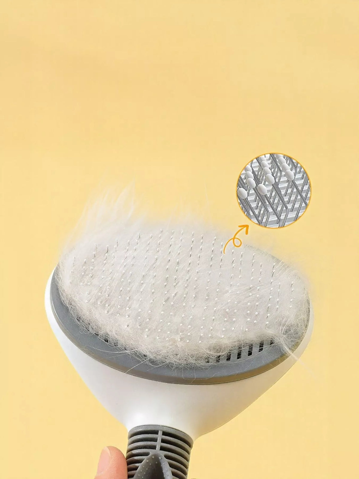 Self-Cleaning Slicker Pet Hair Remover Brush - Lilixa.store