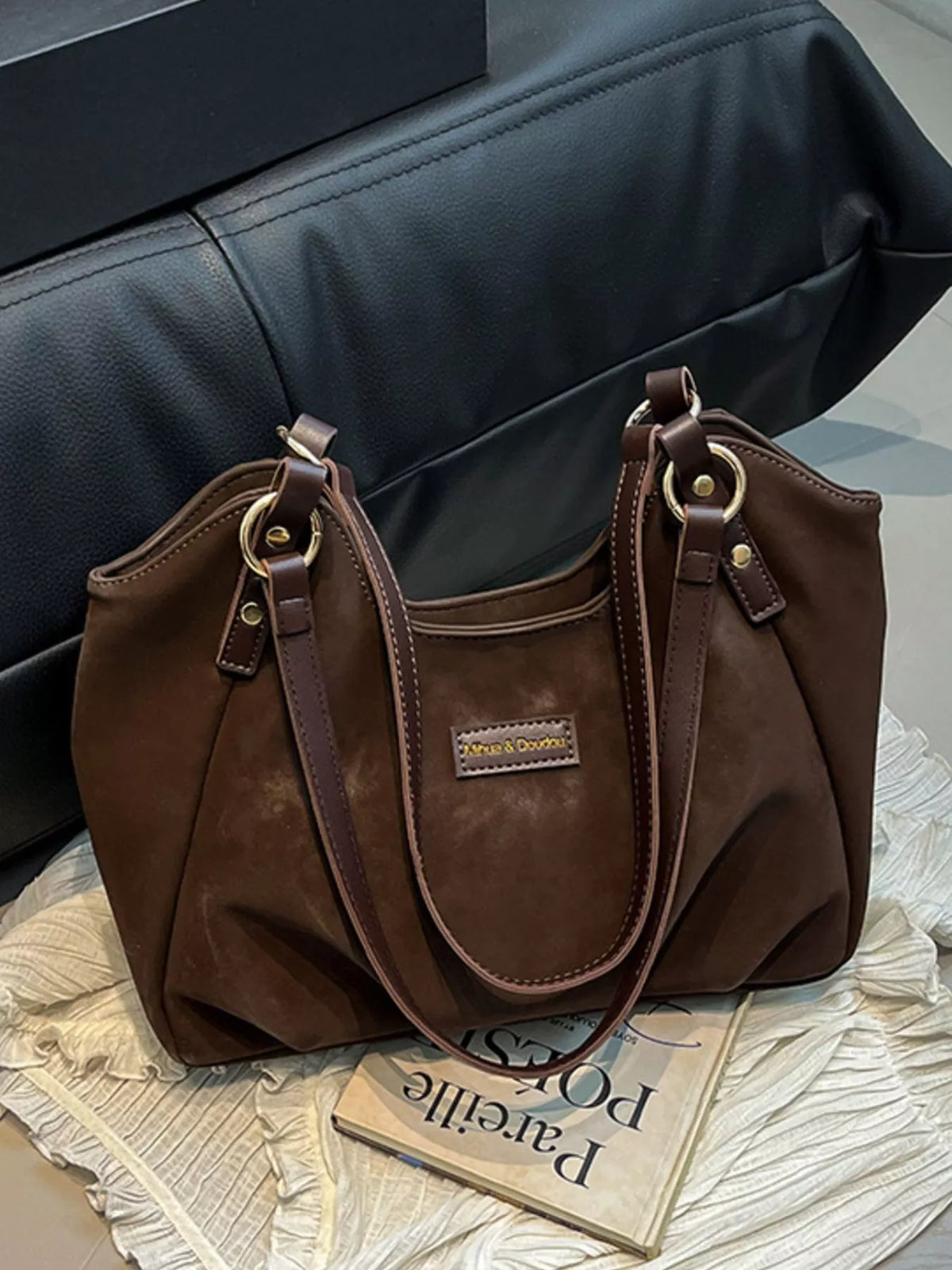 Vintage Suede Handbag