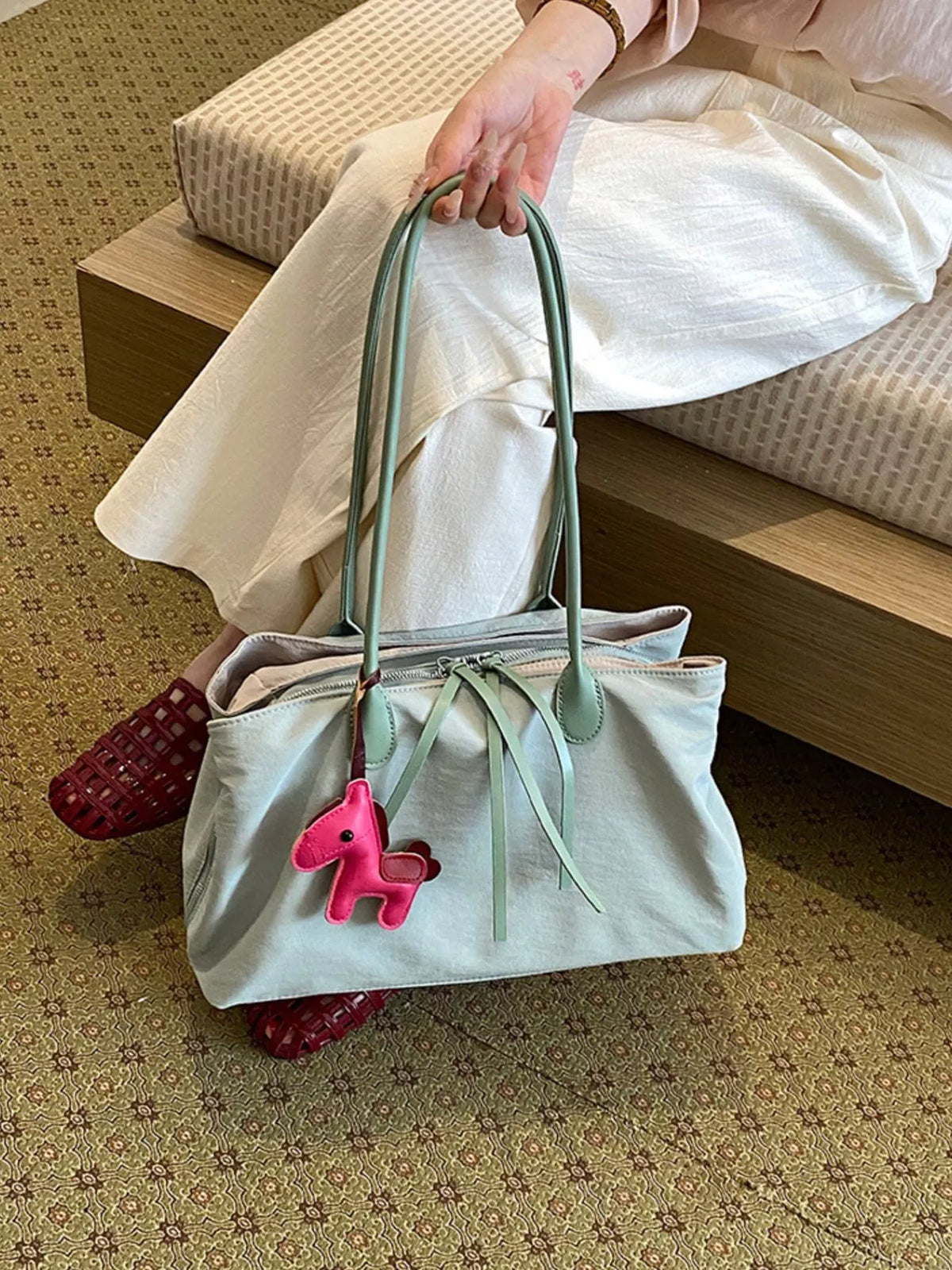 Lightweight Canvas Shoulder Bag - Lilixa.store