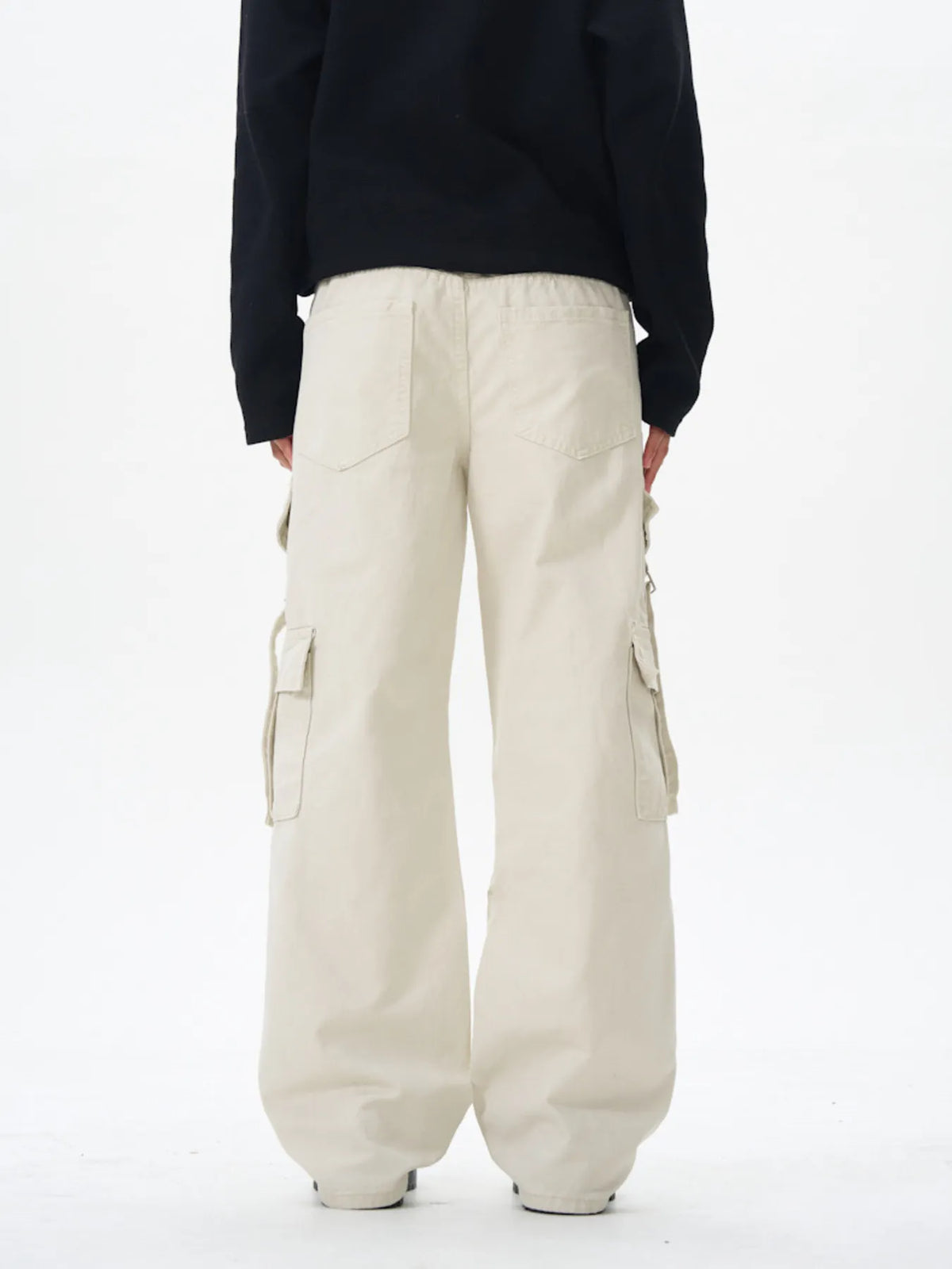 Men's Wide Leg Cargo Pants, view 2