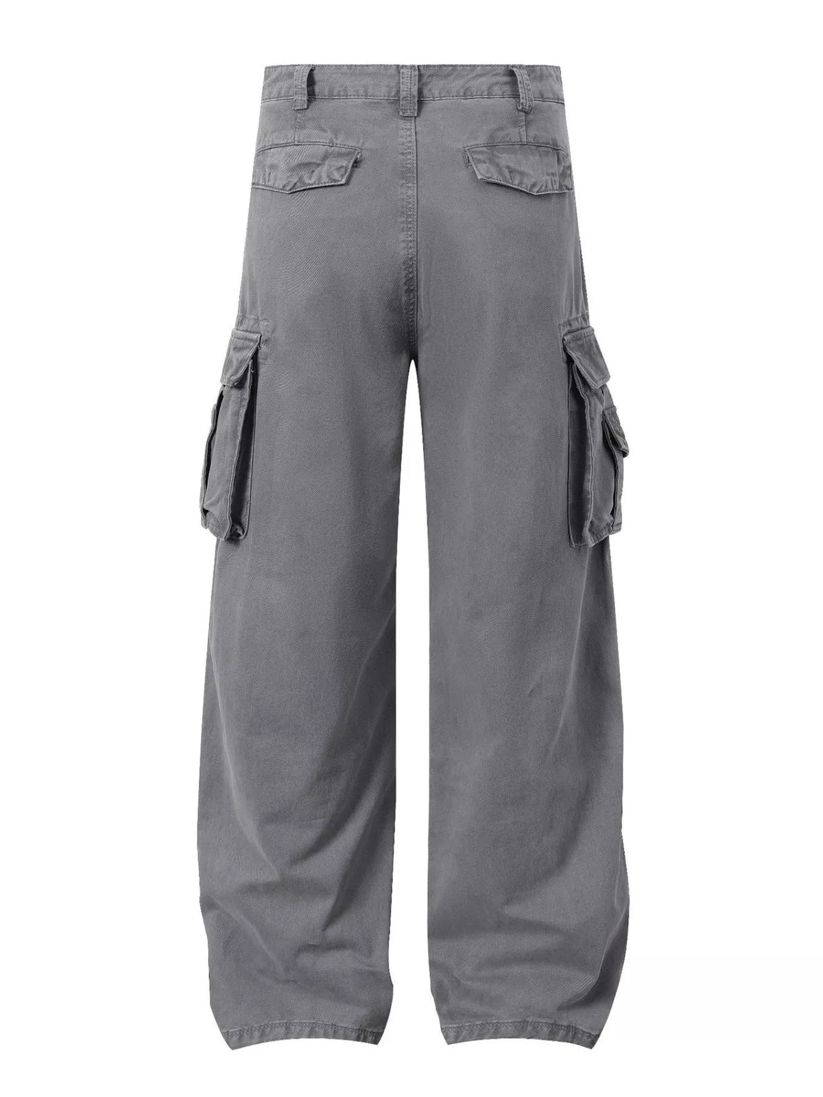 Men's Vintage Washed Loose-Fit Multi-Pocket Cargo Pants