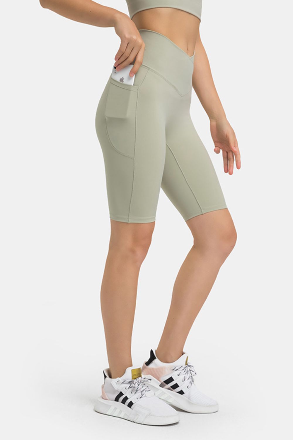 Millennia High Waist Biker Shorts with Pockets - Lilixa.store