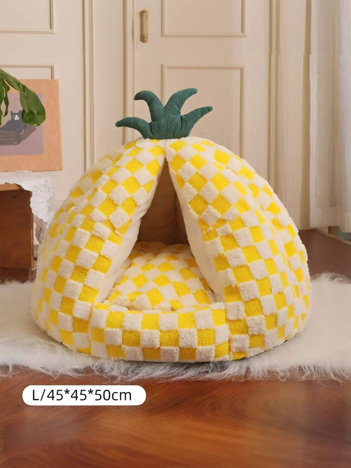 Pineapple Shaped Cozy Pet Nest - Lilixa.store
