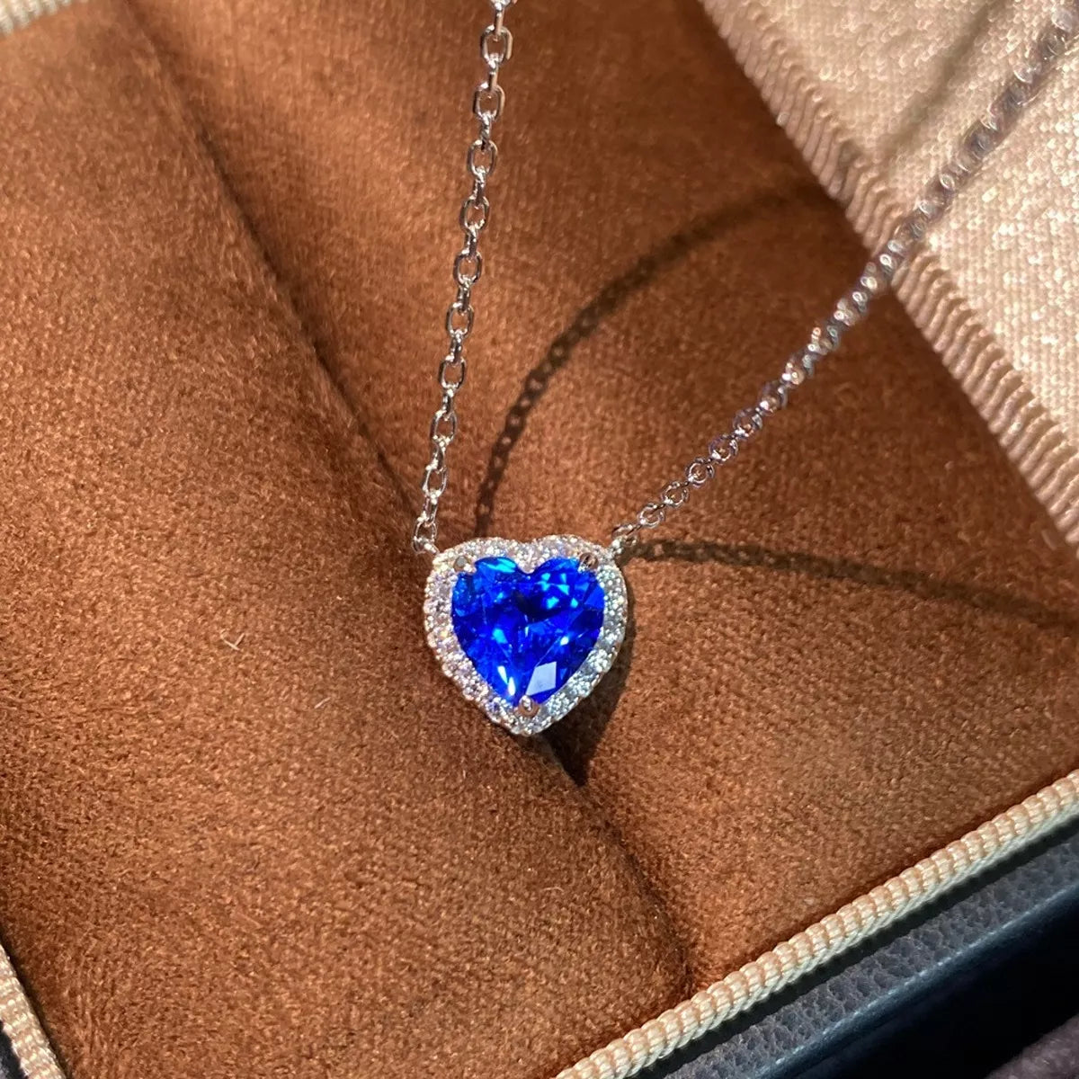 Heart-Shaped Pendant Necklace
