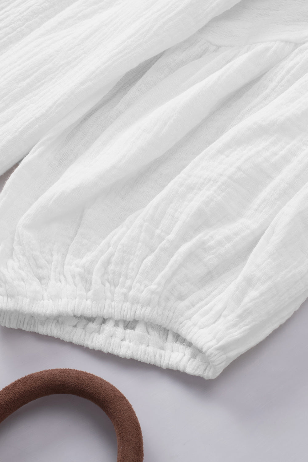 Dropped Shoulder V-Neck Blouse, view 11
