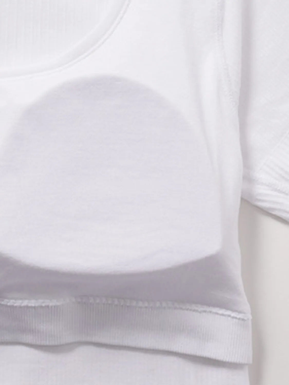 Square Neck Active T-Shirt with Detachable Chest Pads, view 6