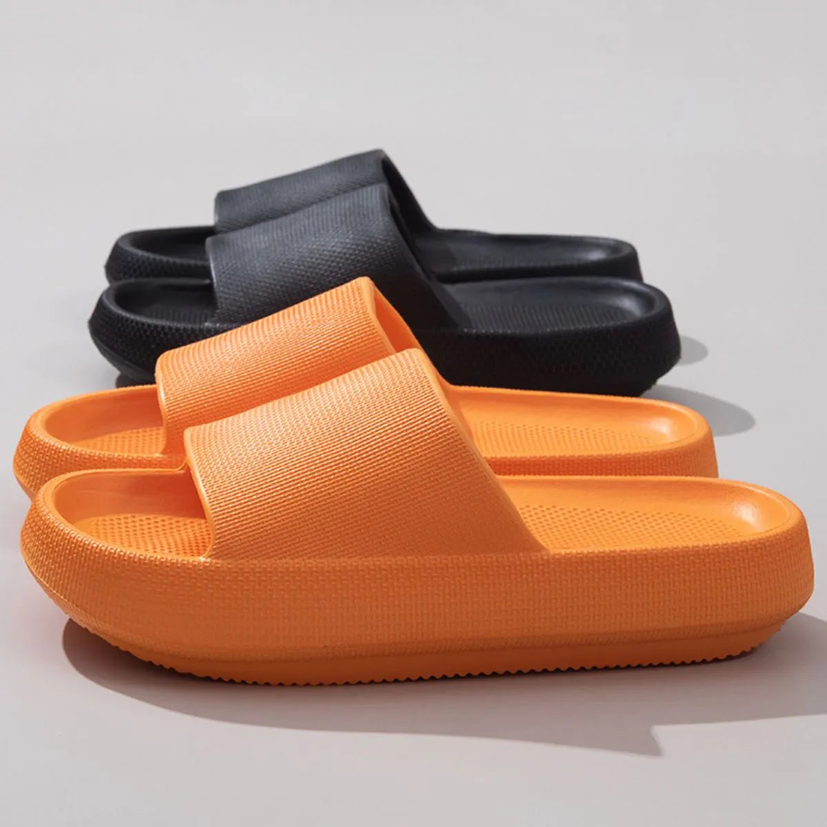 Open Toe Platform Slippers - Lilixa.store
