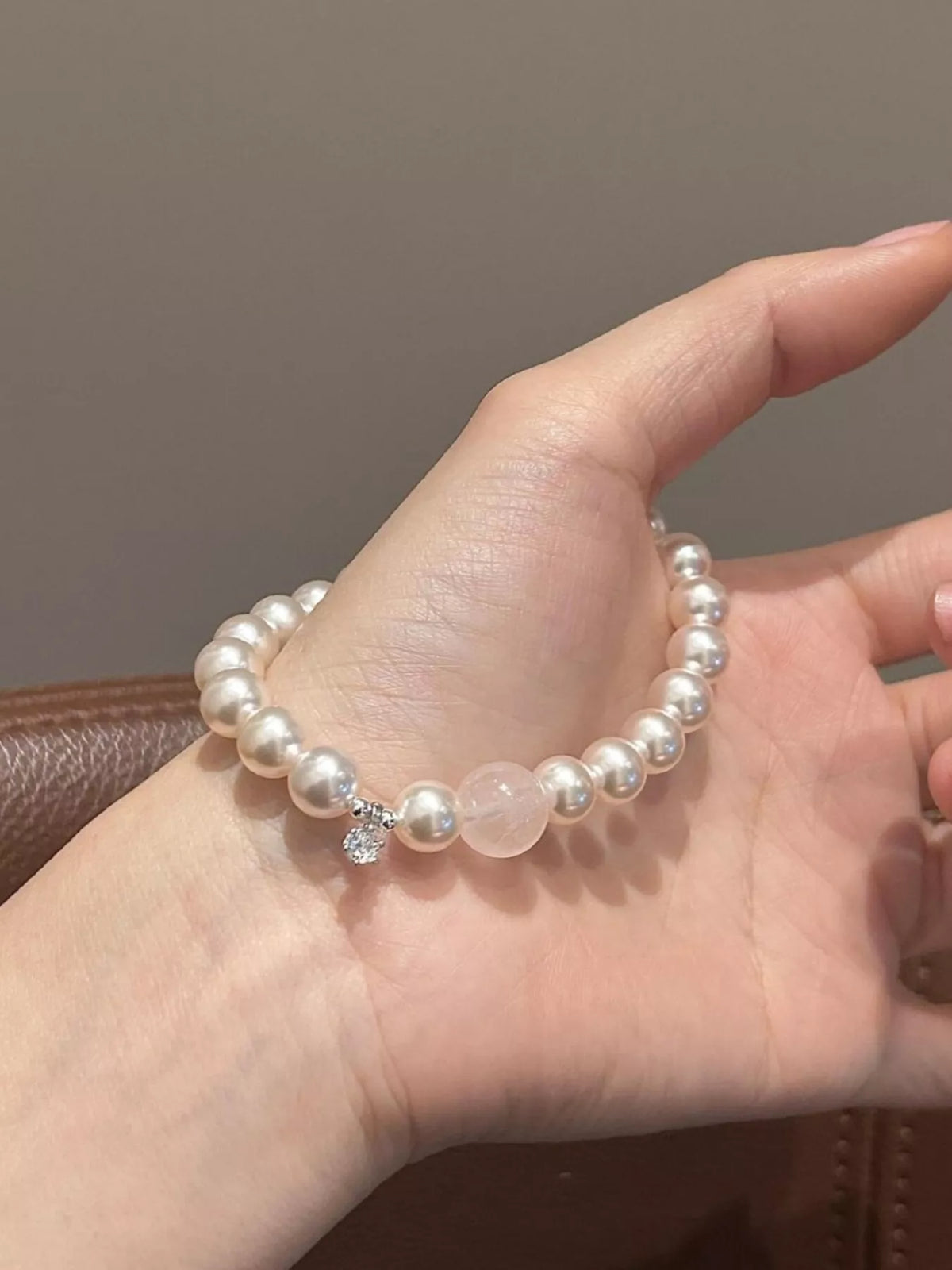Pearl & Crystal Zircon Bracelet - Lilixa.store
