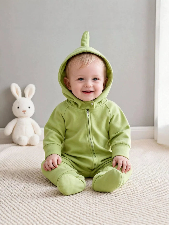 Children's Antenna Hooded One-Piece Jumpsuit - Lilixa.store
