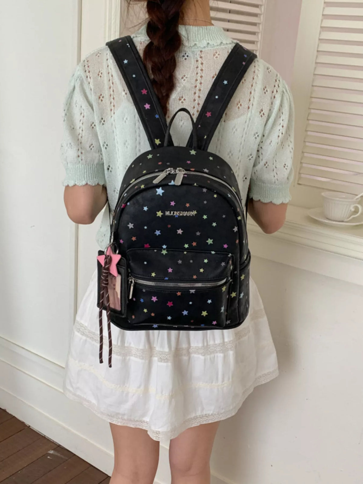 Star Pattern Backpack Bag - Lilixa.store