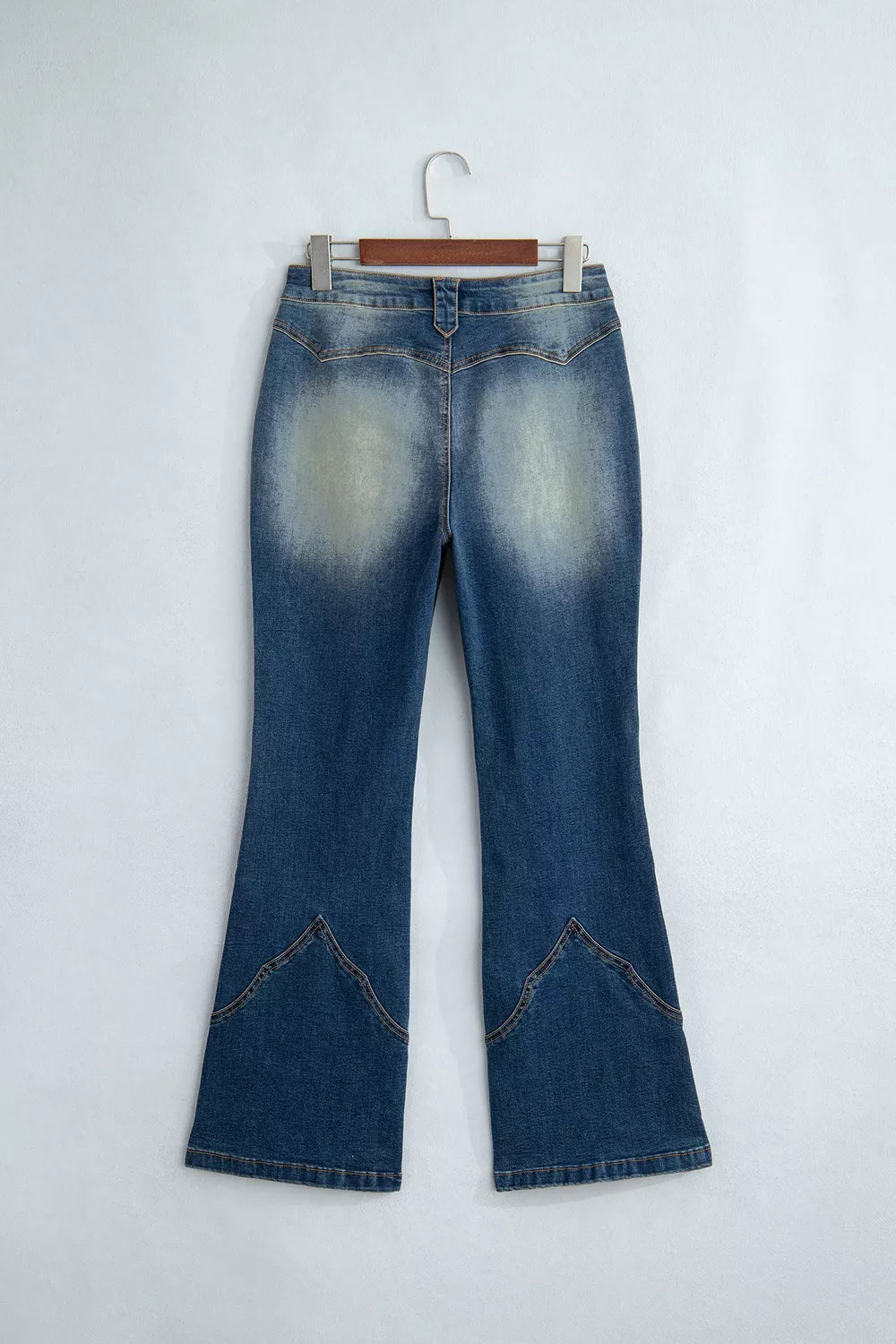 Pocket Detail Flare Leg Jeans - Lilixa.store