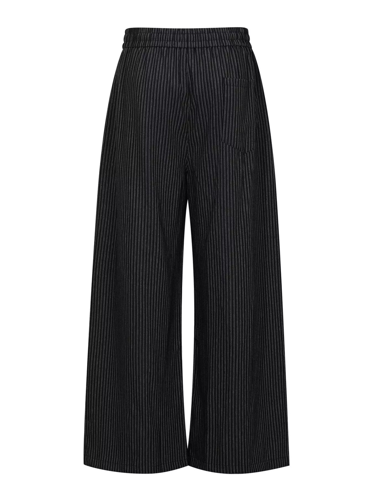Men's Striped Wide-Leg Drawstring Pants - Lilixa.store