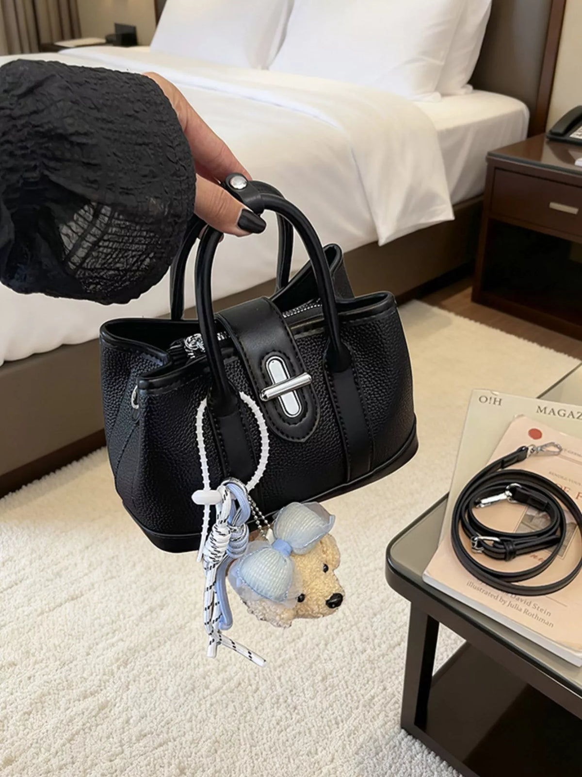 Top Handle Crossbody Bag