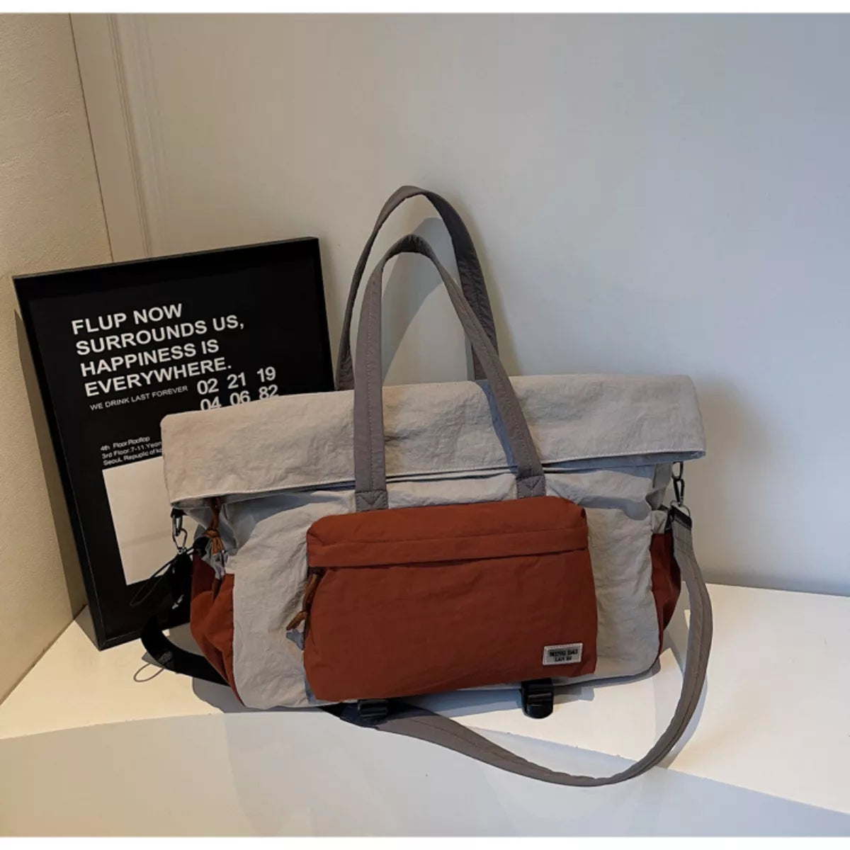 Color Block Travel Bga - Lilixa.store
