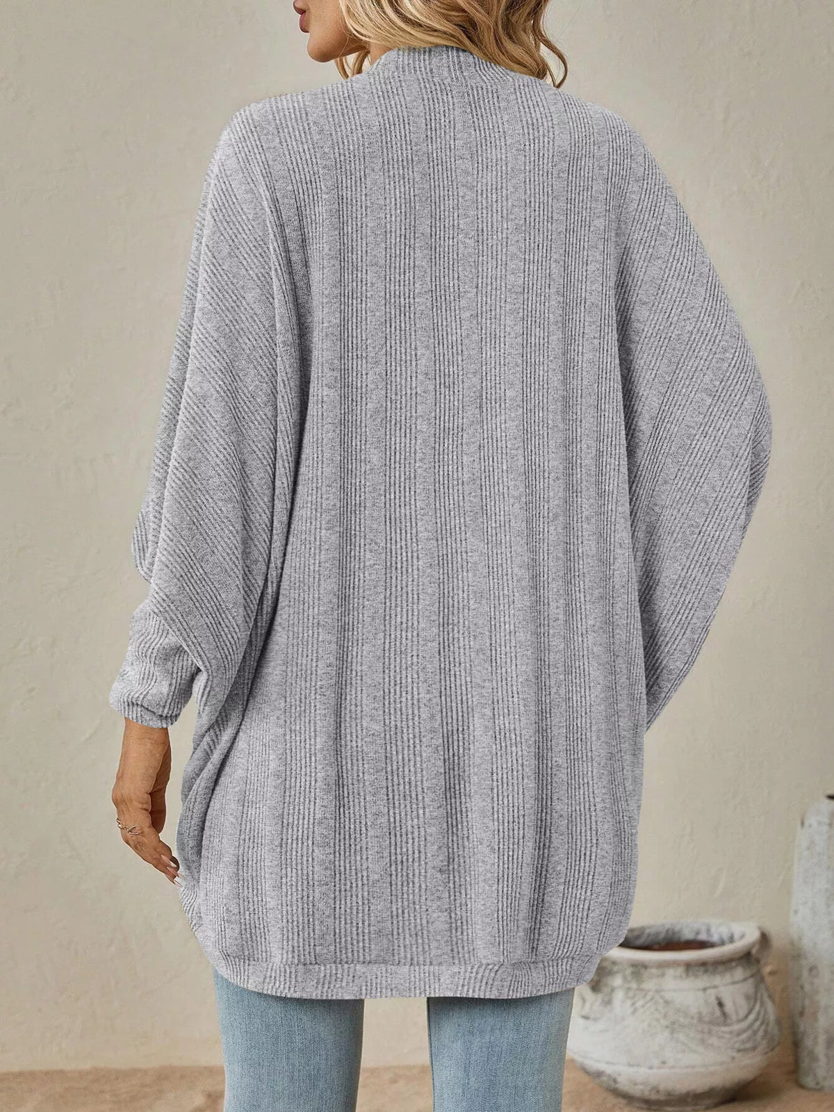 Open Front Cocoon Cardigan, view 6