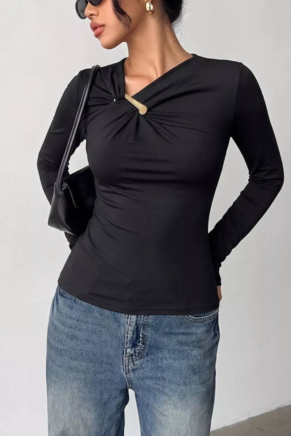 Slim Fit Long Sleeve Top