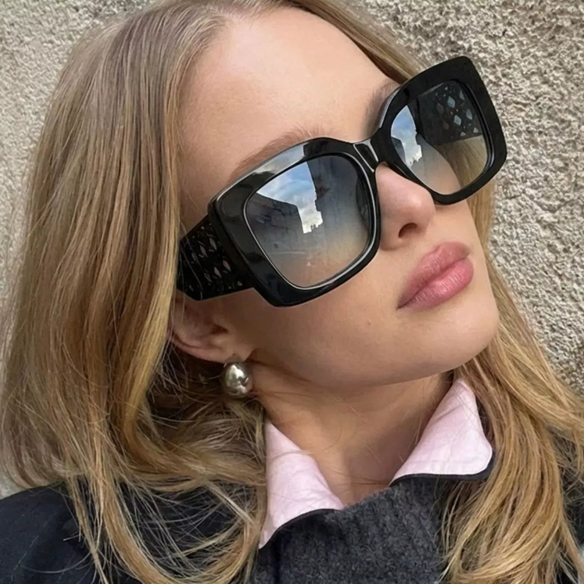 Oversized Square Sunglasses - Lilixa.store