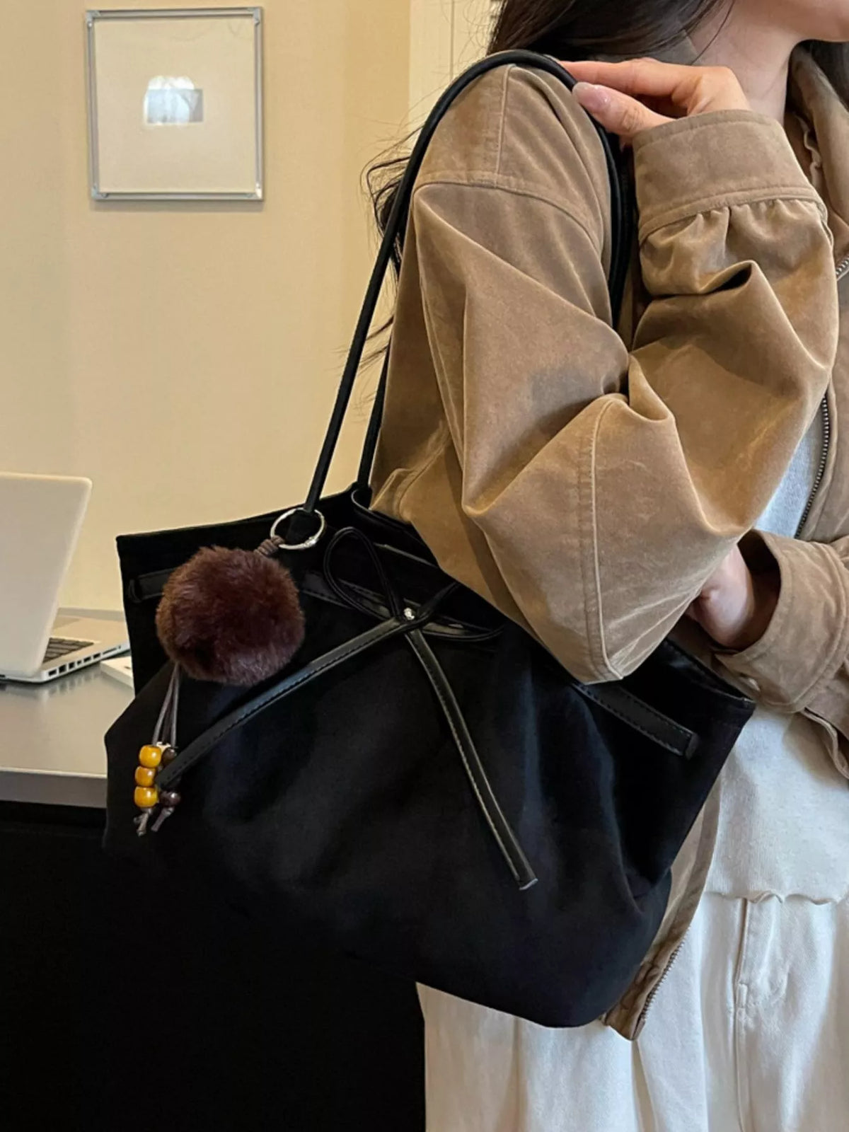 Bow Casual Tote Bag