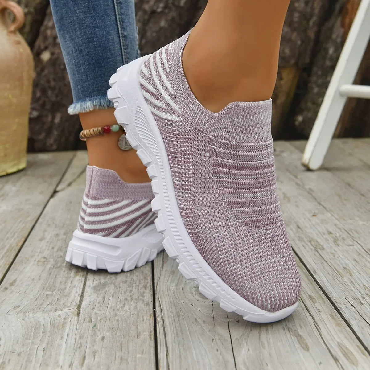 Breathable Mesh Platform Athletic - Lilixa.store